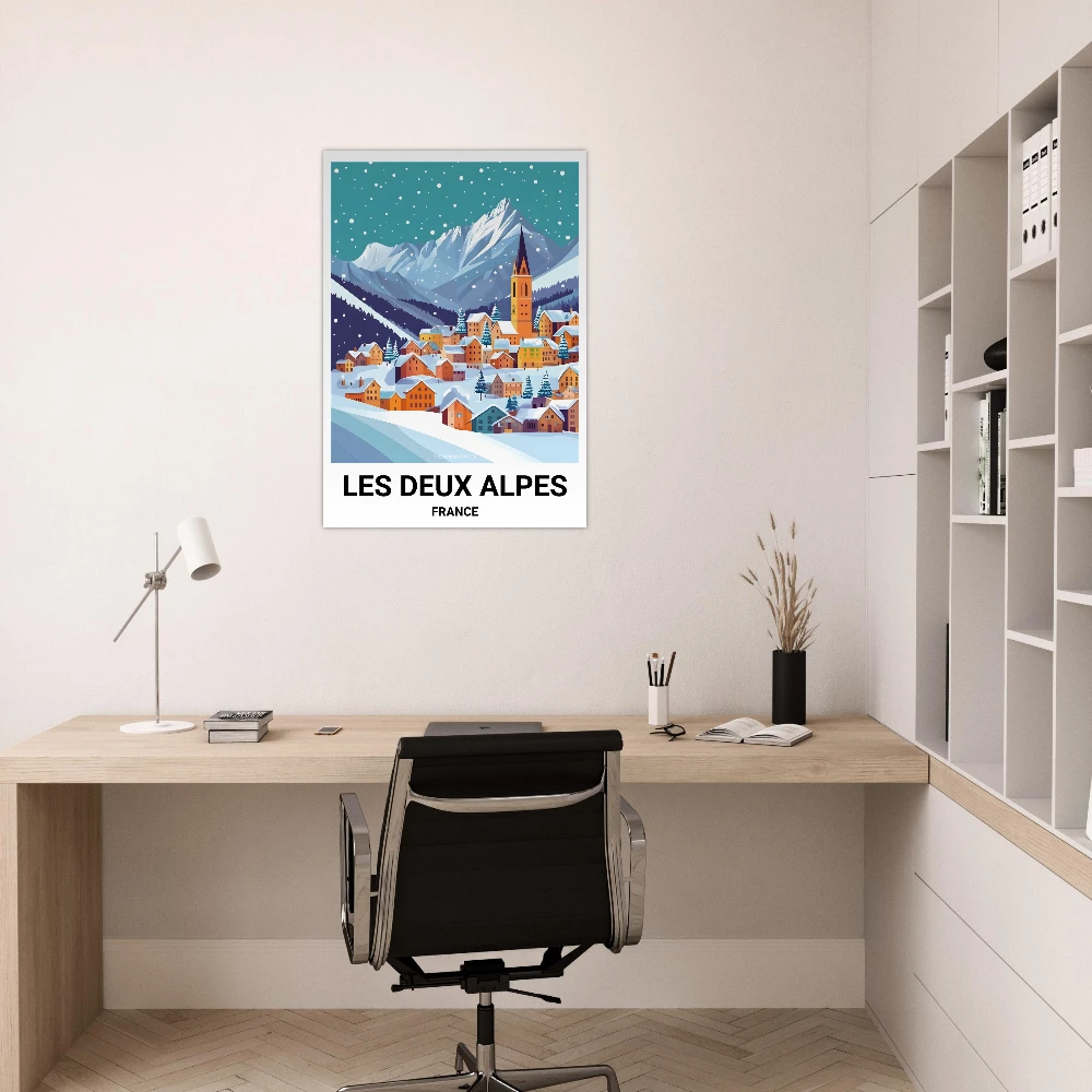 Affiche LES DEUX ALPES - Image 6 of 6