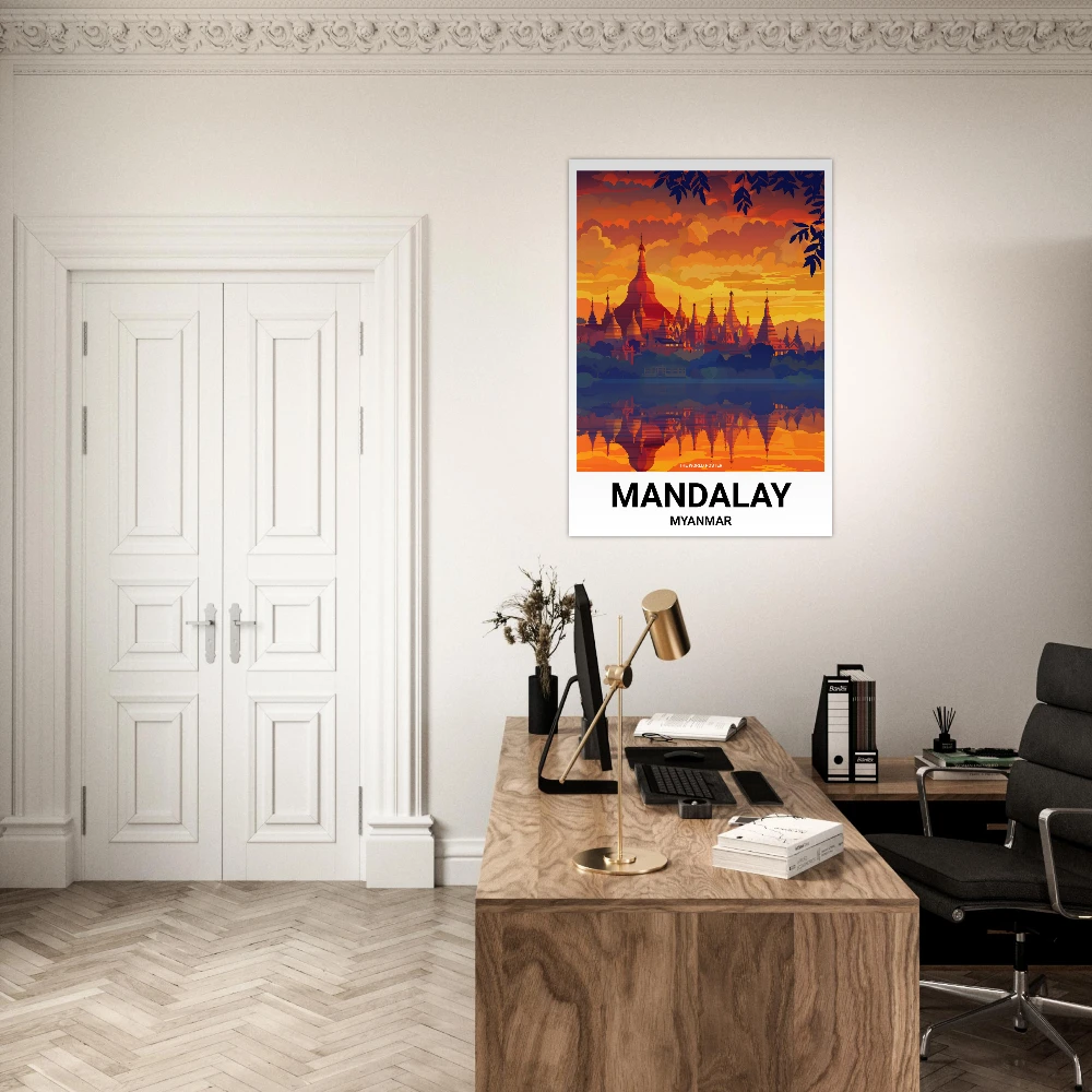 Affiche MANDALAY - Image 6 of 6