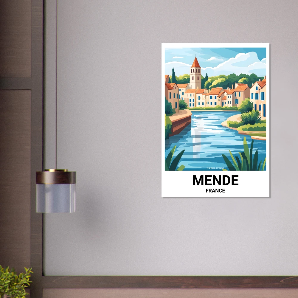 Affiche MENDE - Image 5 of 6