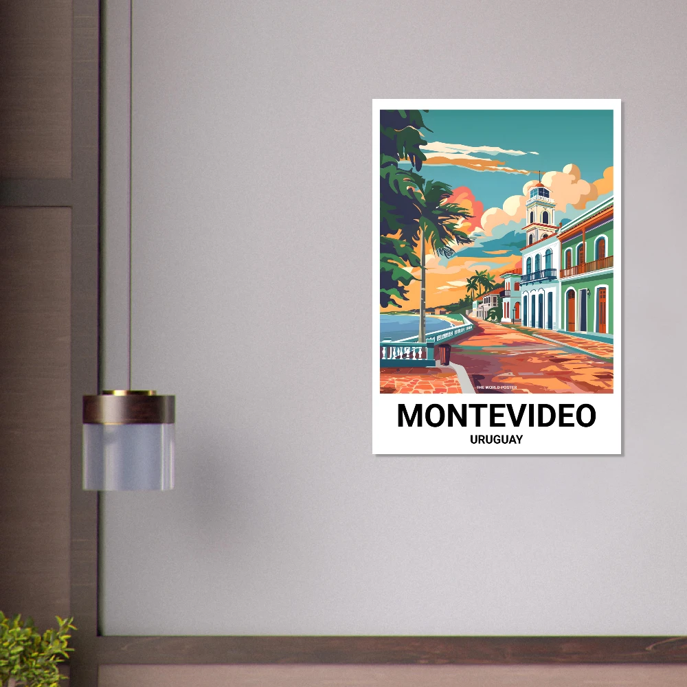 Affiche MONTEVIDEO - Image 2 of 6