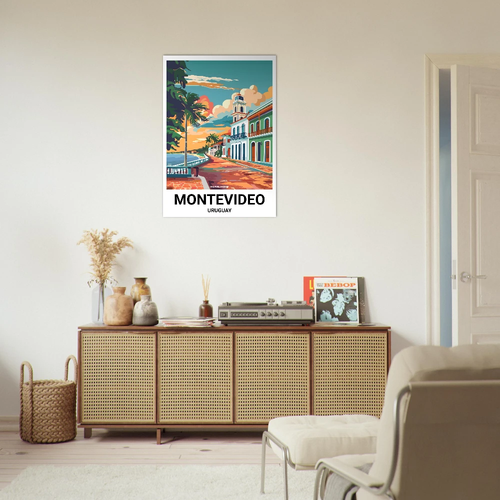 Affiche MONTEVIDEO - Image 3 of 6