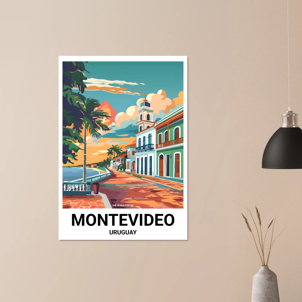 Affiche MONTEVIDEO - Image 4 of 6