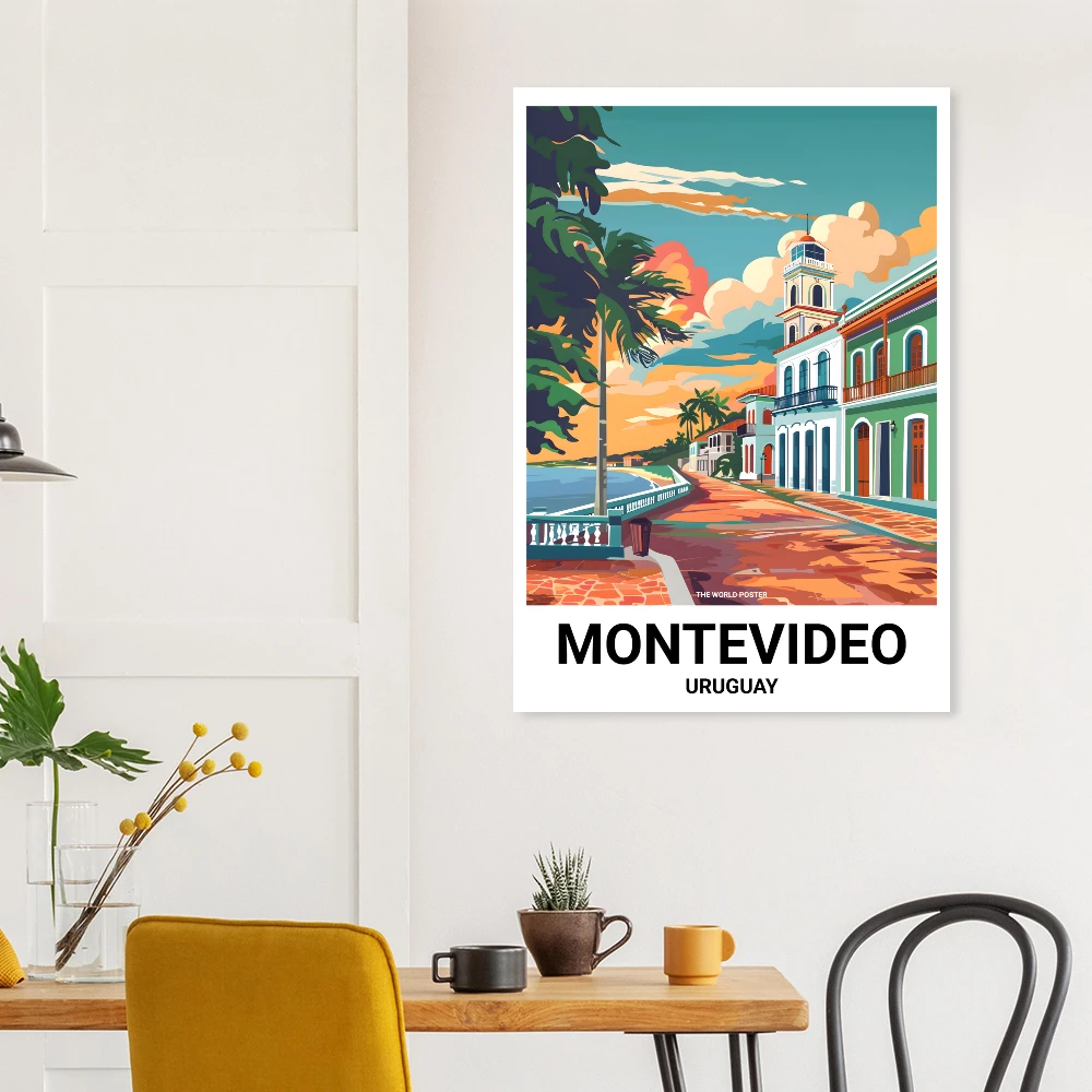 Affiche MONTEVIDEO - Image 6 of 6