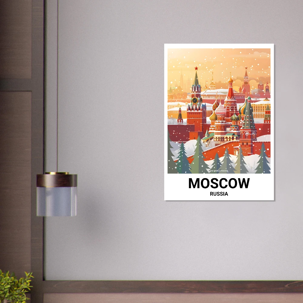 Affiche MOSCOU - Image 2 of 6