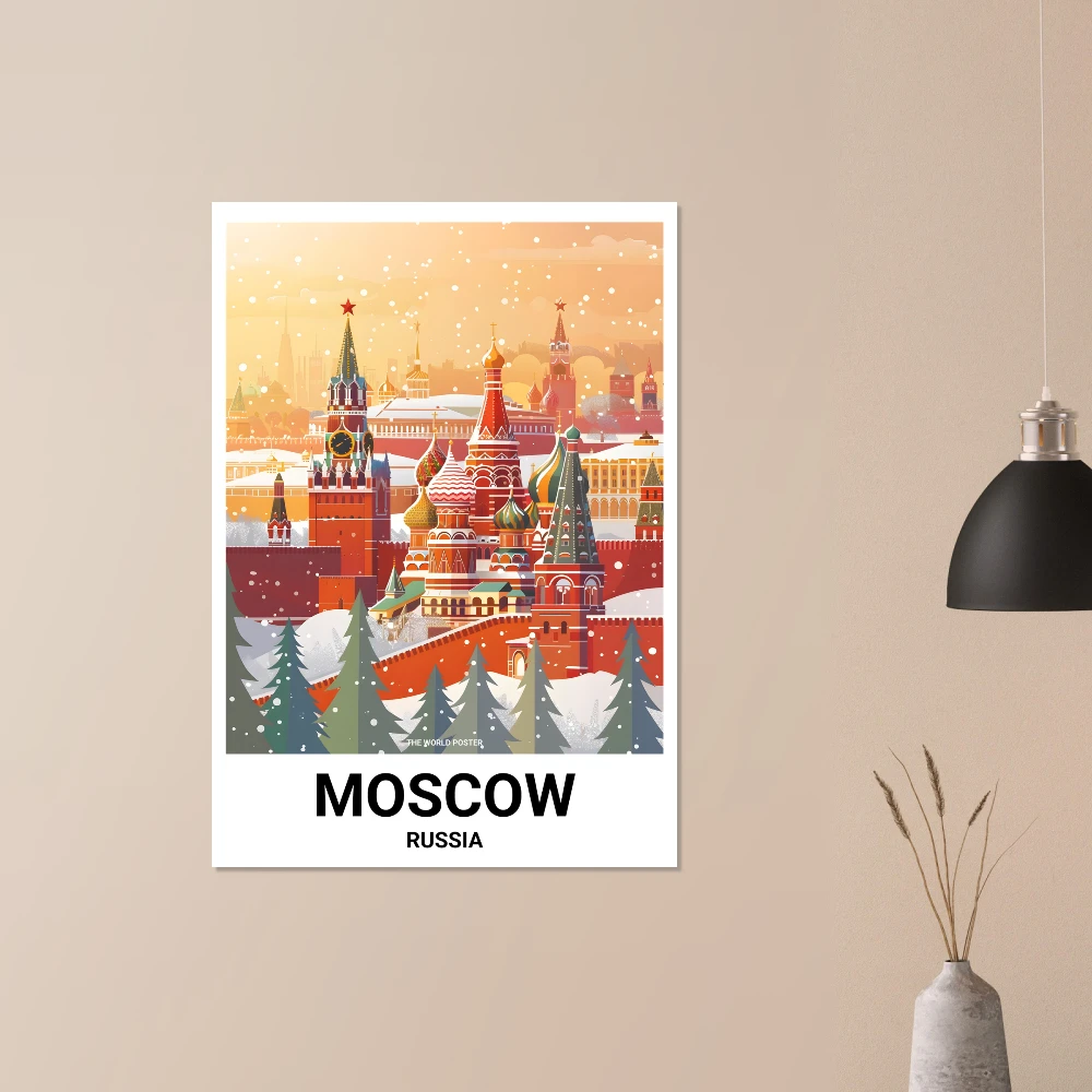Affiche MOSCOU - Image 4 of 6