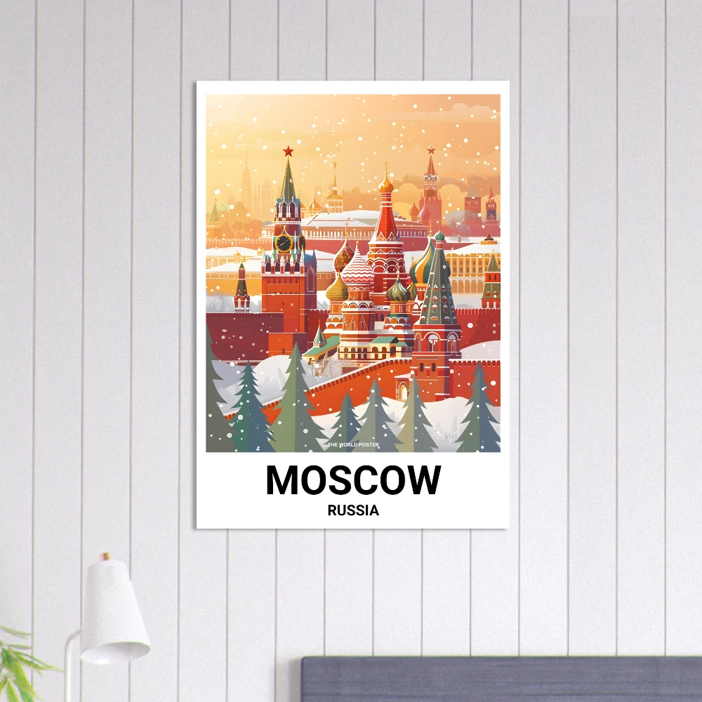 Affiche MOSCOU - Image 6 of 6