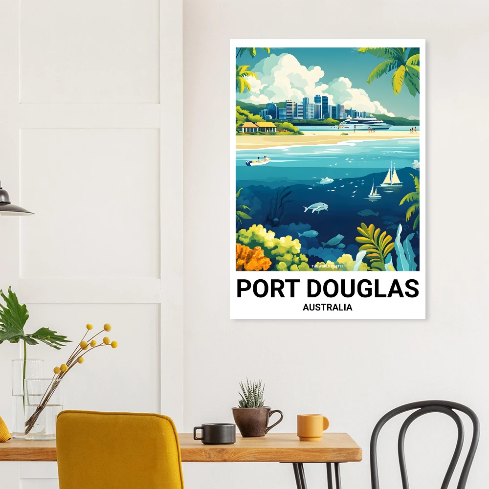 Affiche PORT DOUGLAS - Image 2 of 6