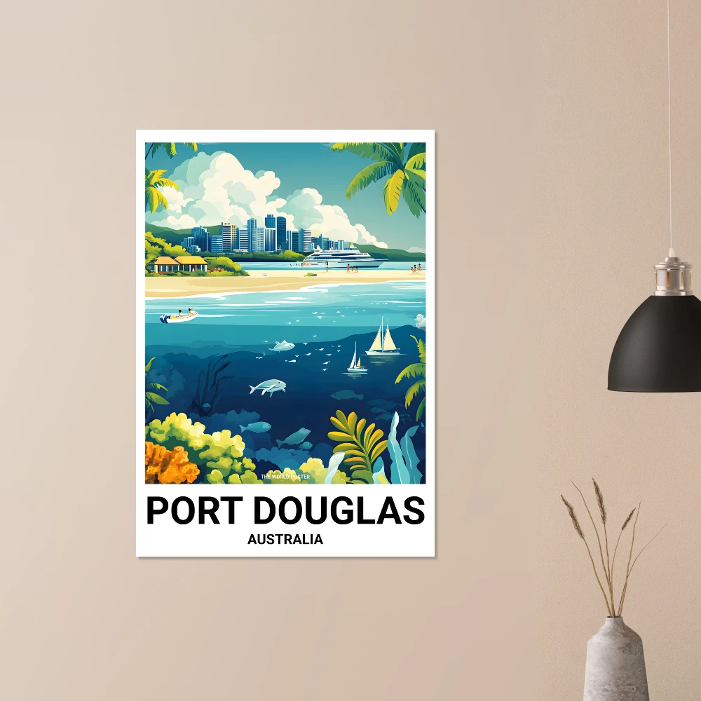 Affiche PORT DOUGLAS - Image 6 of 6