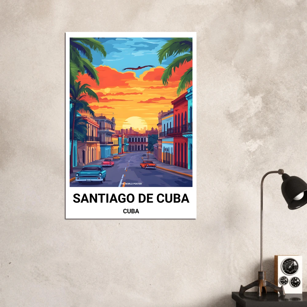 Affiche SANTIAGO DE CUBA - Image 6 of 6