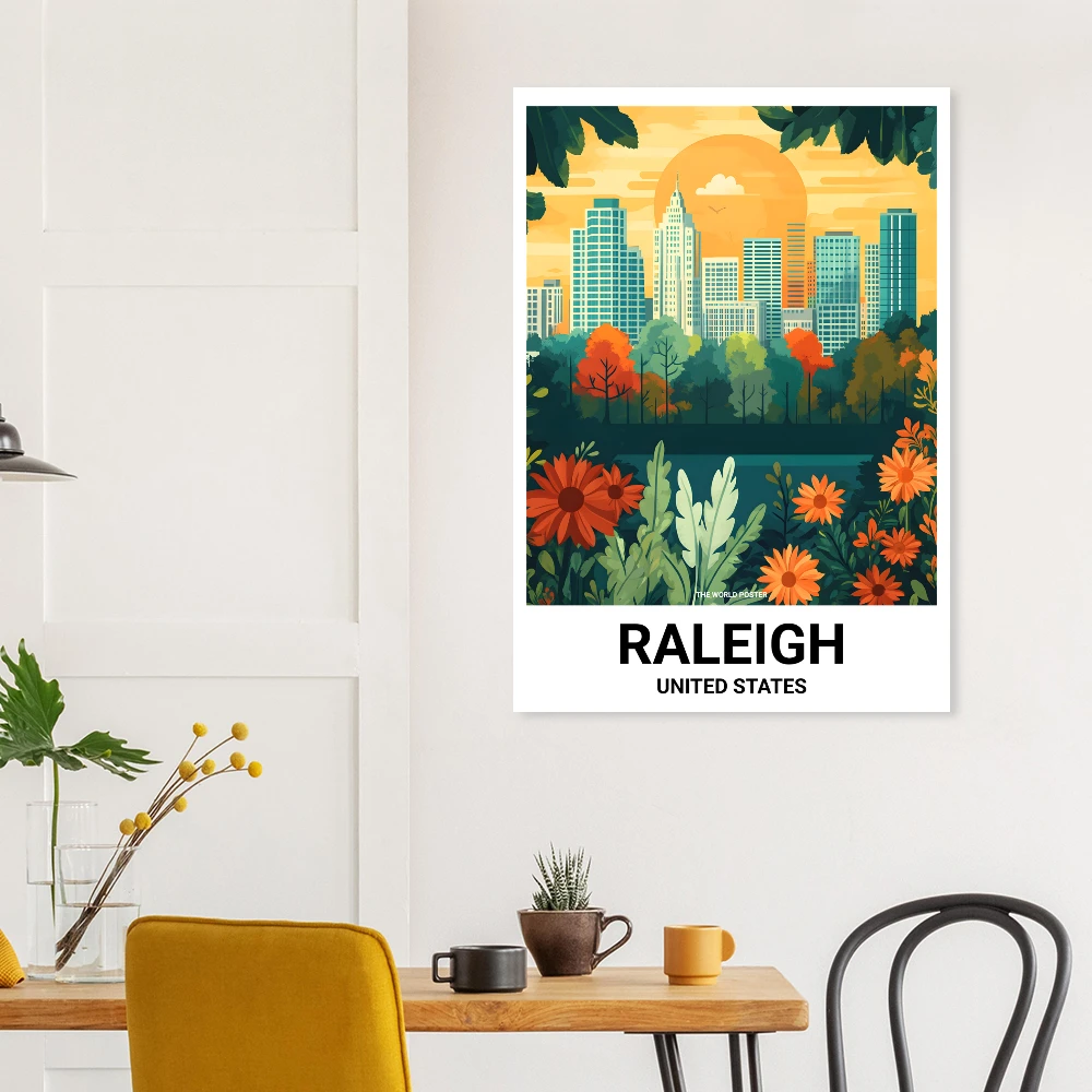 Affiche RALEIGH - Image 3 of 6