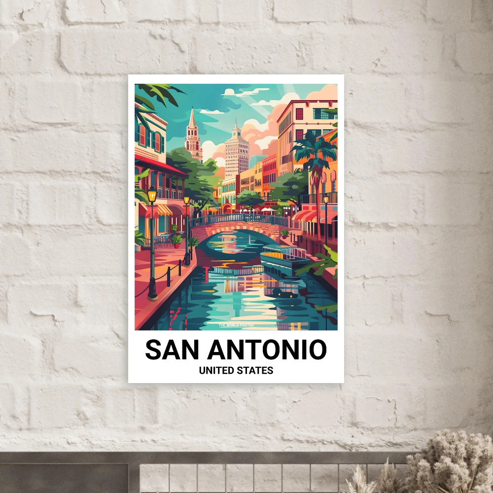 Affiche SAN ANTONIO - Image 2 of 6