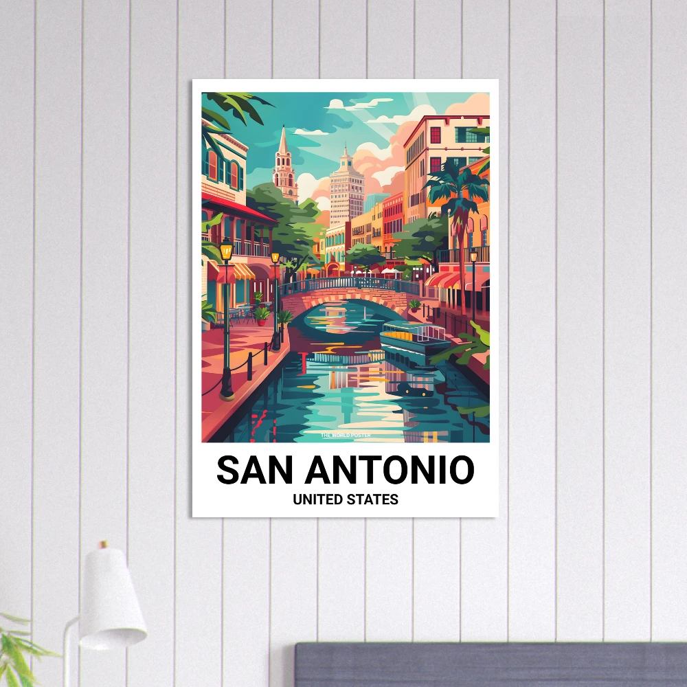 Affiche SAN ANTONIO - Image 4 of 6