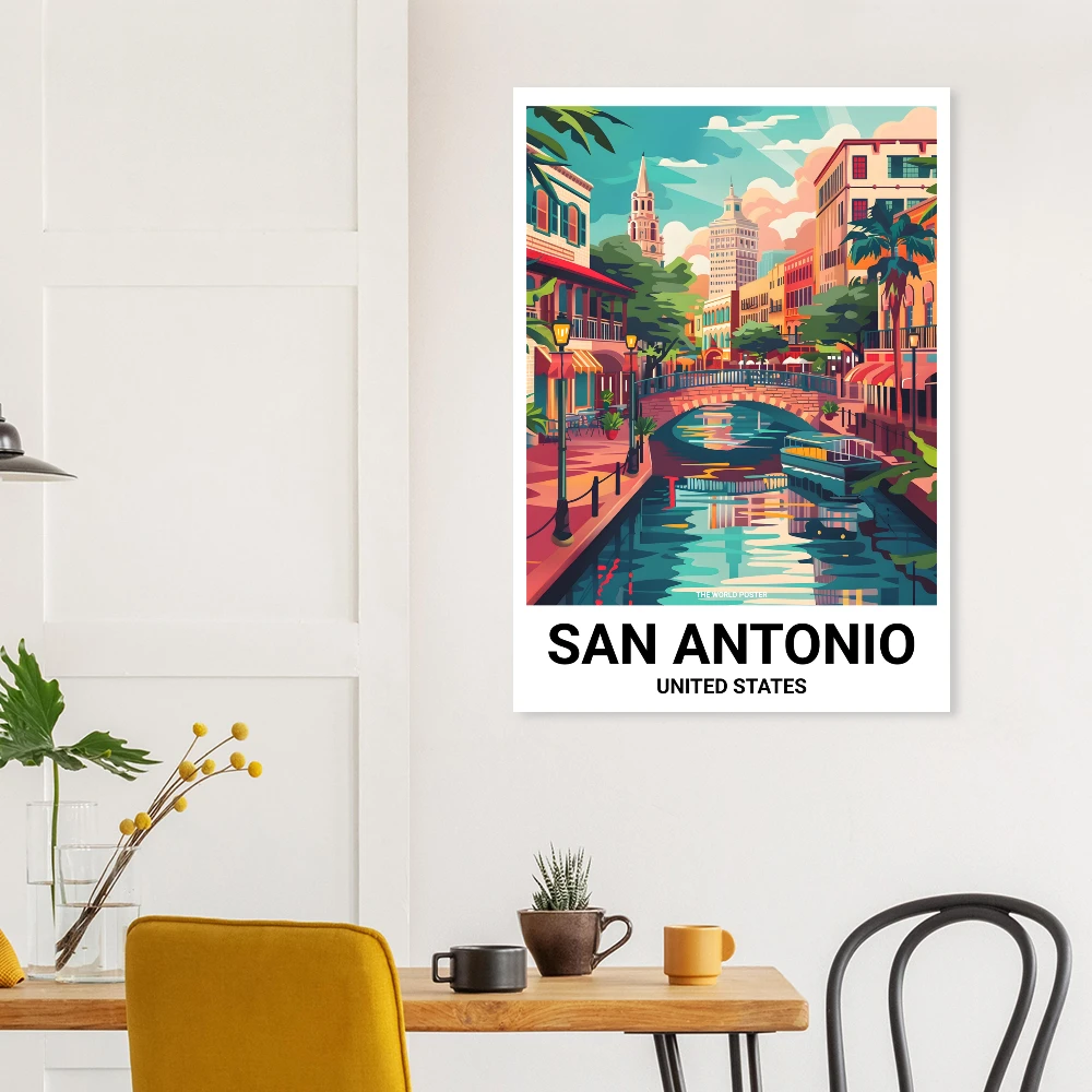 Affiche SAN ANTONIO - Image 5 of 6