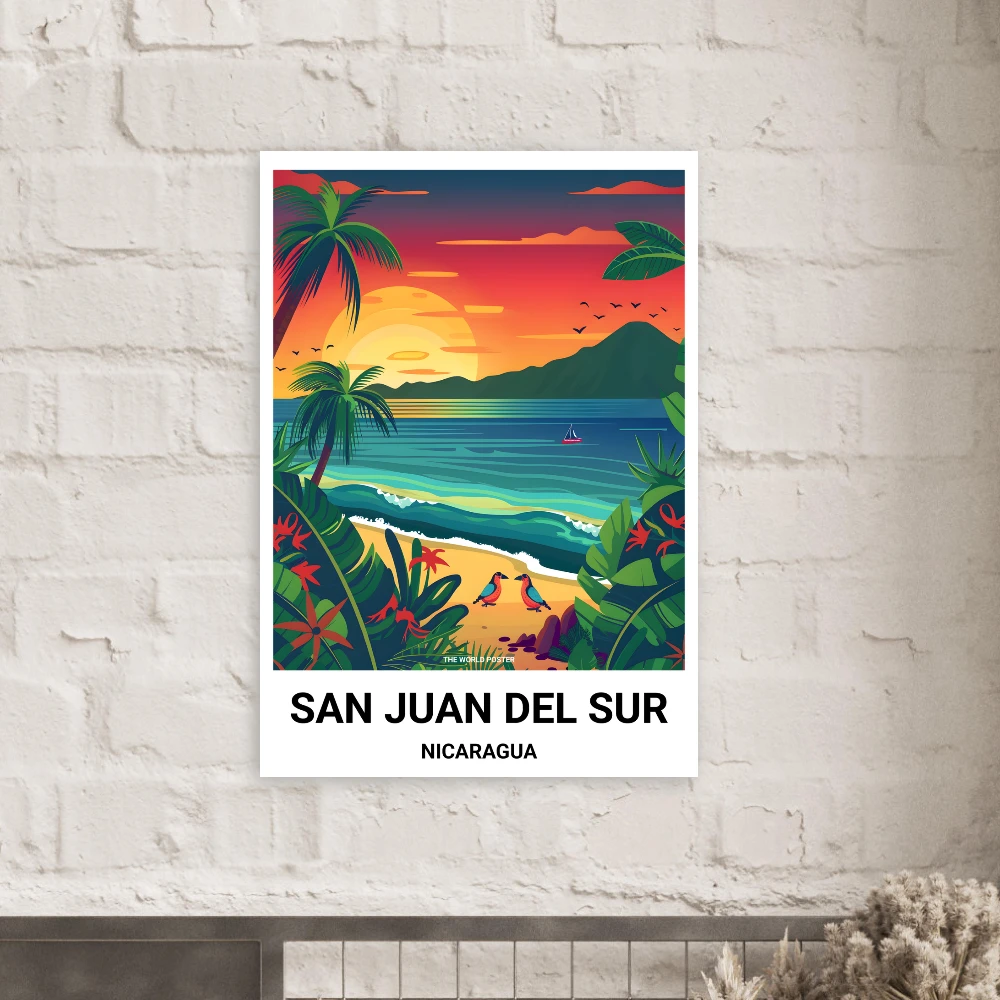 Affiche SAN JUAN DEL SUR - Image 5 of 6