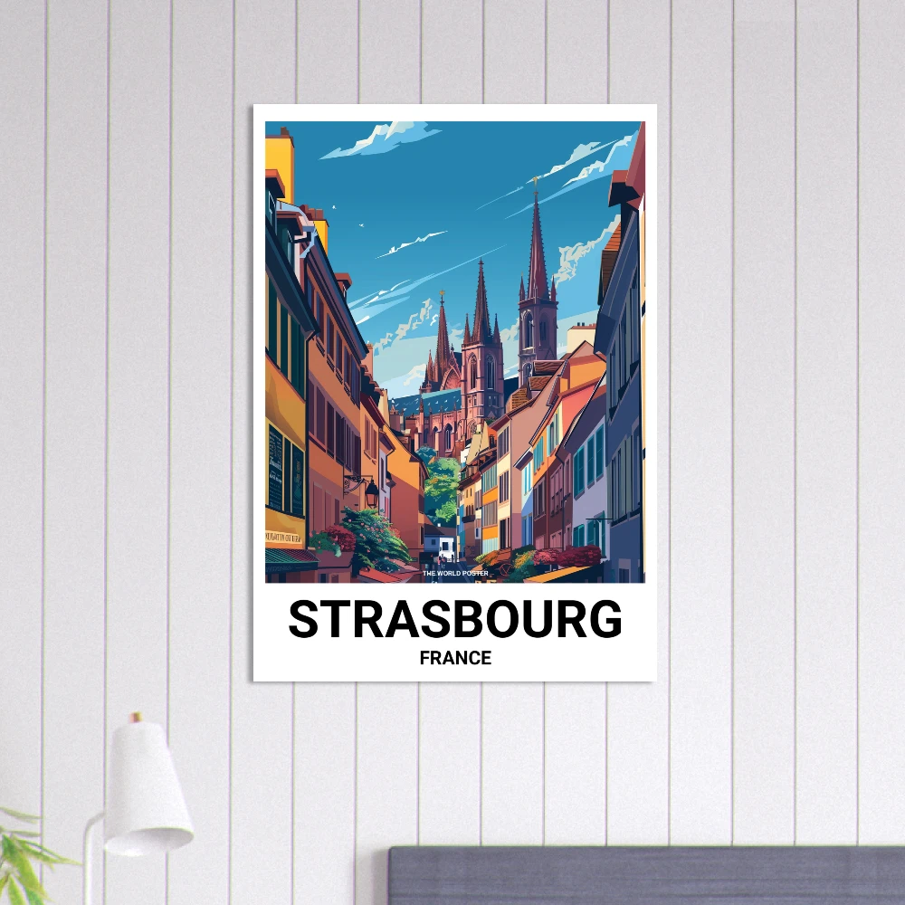 Affiche STRASBOURG - Image 3 of 6