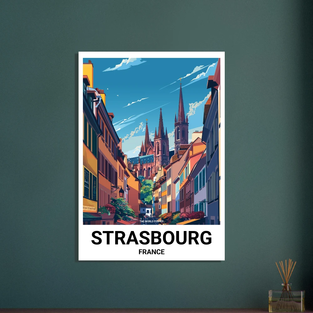 Affiche STRASBOURG - Image 5 of 6