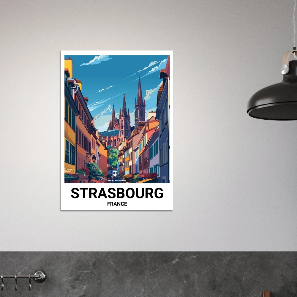 Affiche STRASBOURG - Image 6 of 6