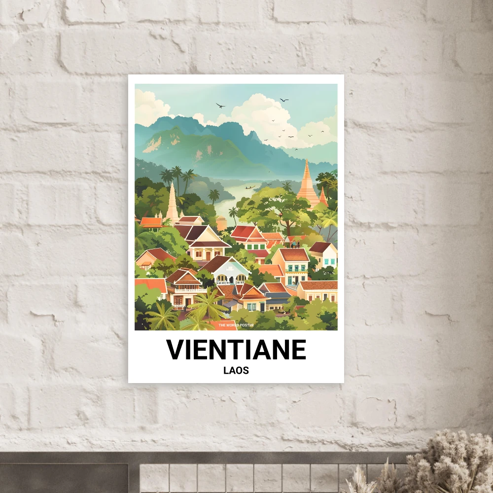 Affiche VIENTIANE - Image 2 of 6