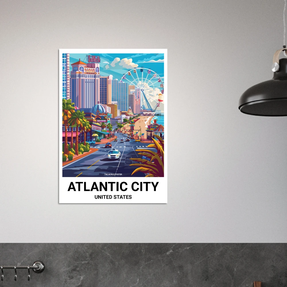 Affiche ATLANTIC CITY - Image 2 of 6