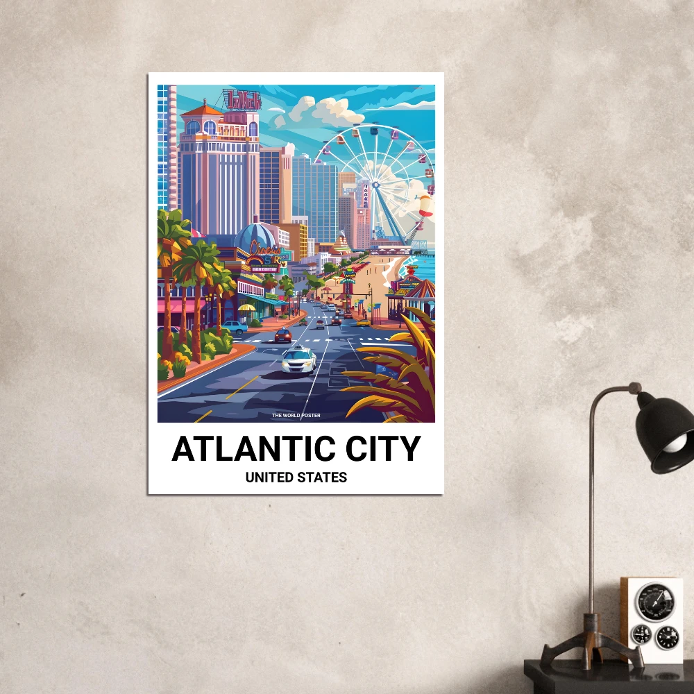 Affiche ATLANTIC CITY - Image 4 of 6