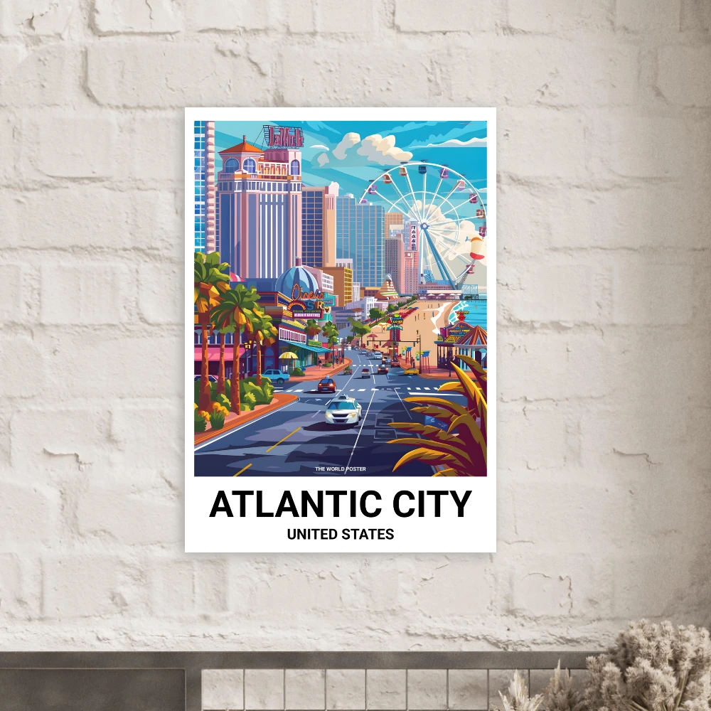 Affiche ATLANTIC CITY - Image 6 of 6
