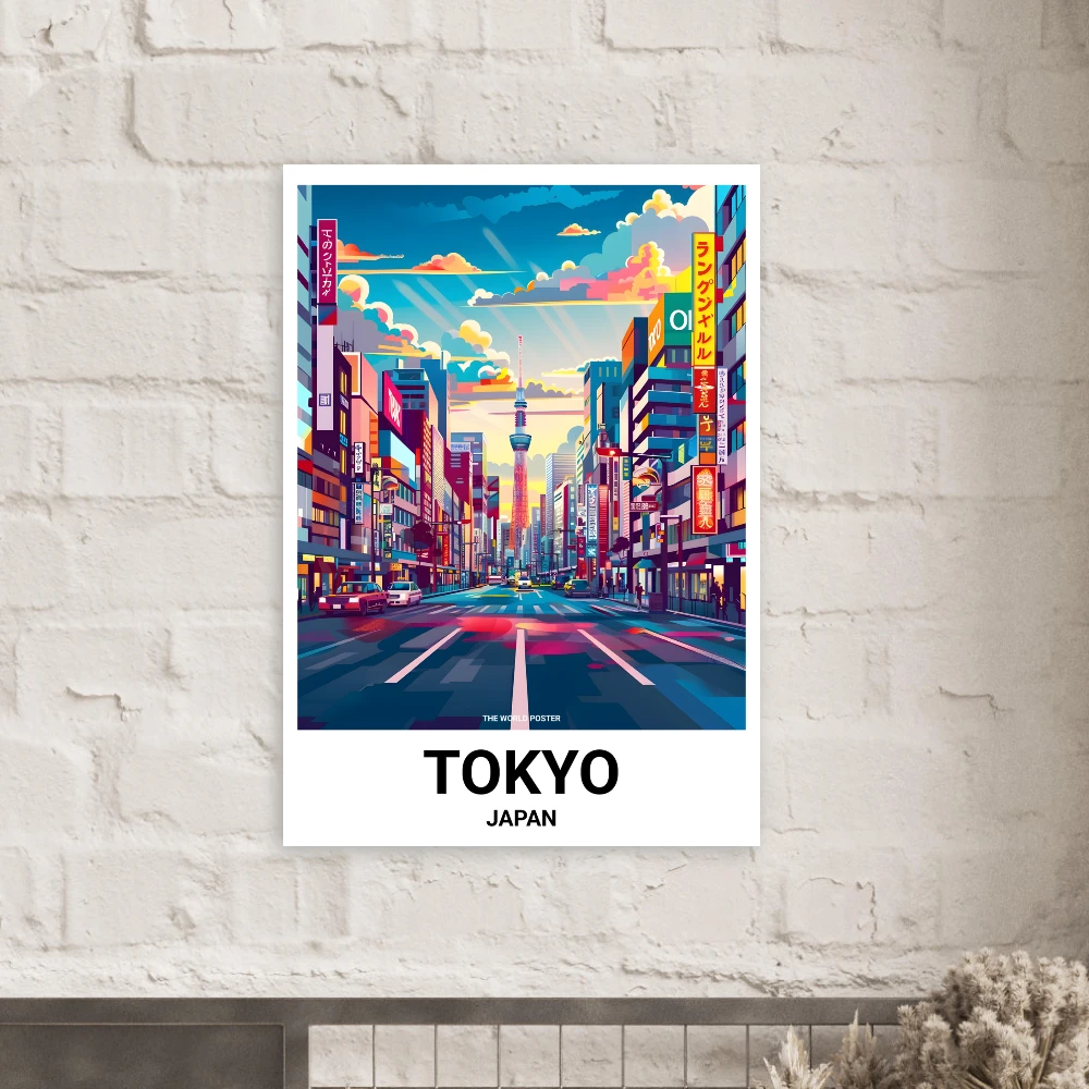 Affiche TOKYO - Image 3 of 6