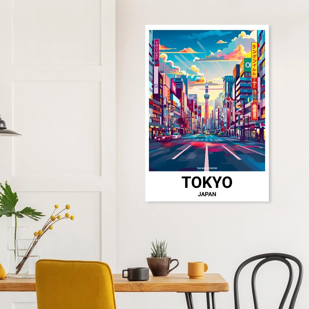 Affiche TOKYO - Image 4 of 6