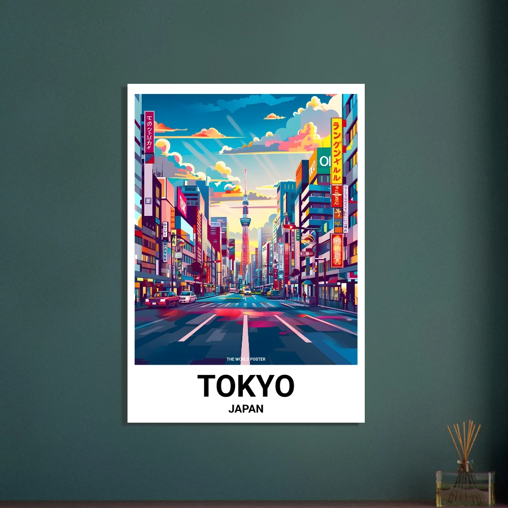 Affiche TOKYO - Image 5 of 6