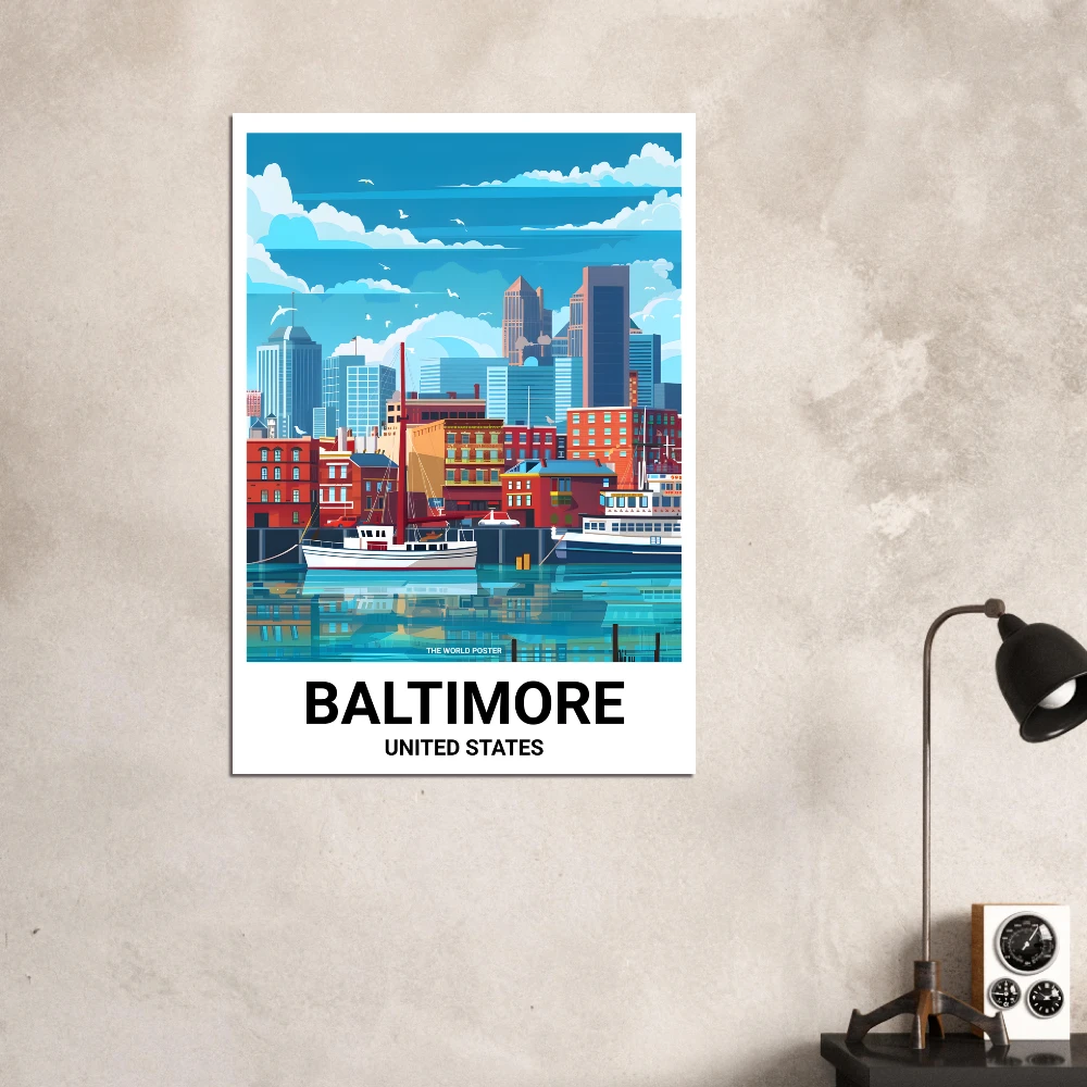 Affiche BALTIMORE - Image 2 of 6