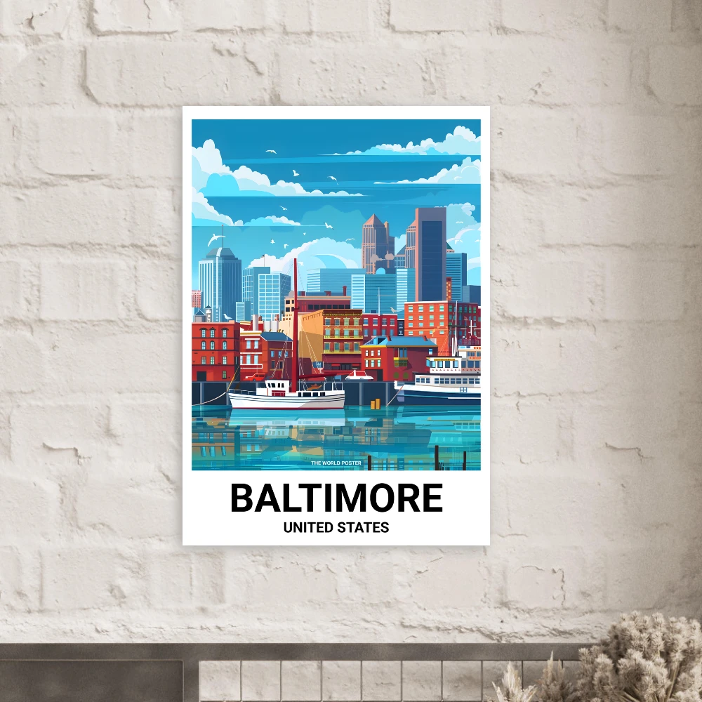 Affiche BALTIMORE - Image 4 of 6