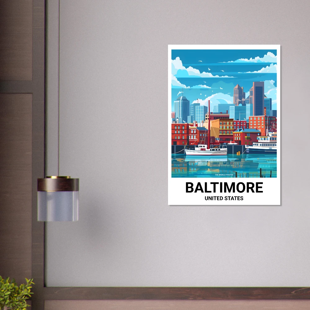 Affiche BALTIMORE - Image 6 of 6