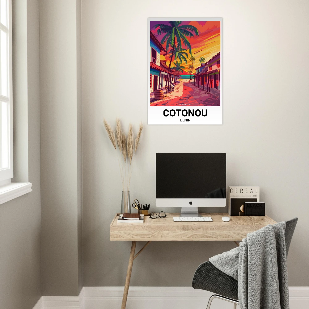 Affiche COTONOU - Image 4 of 6