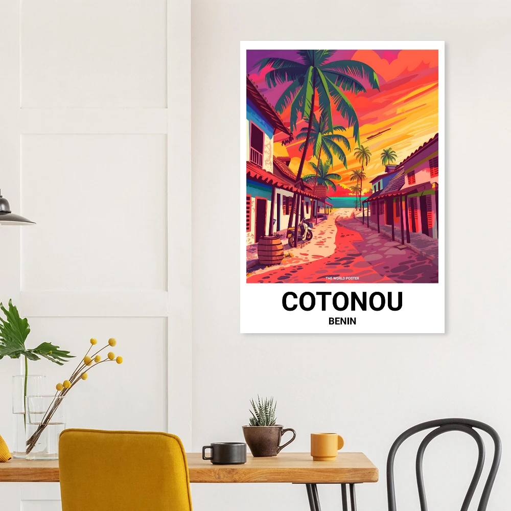 Affiche COTONOU - Image 5 of 6