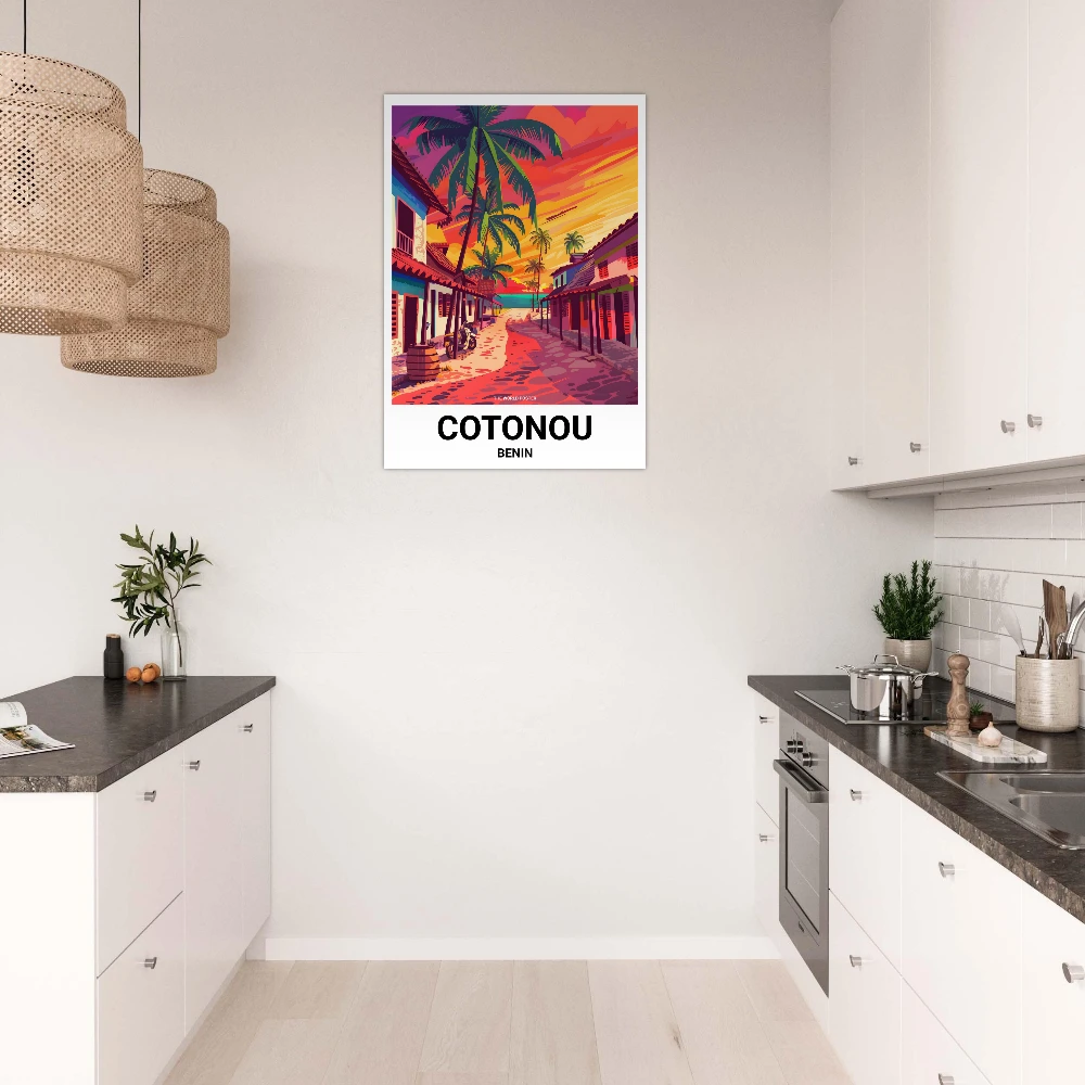 Affiche COTONOU - Image 6 of 6