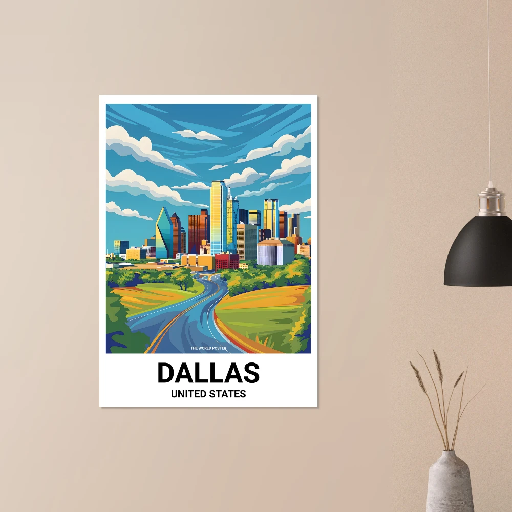Affiche DALLAS - Image 3 of 6