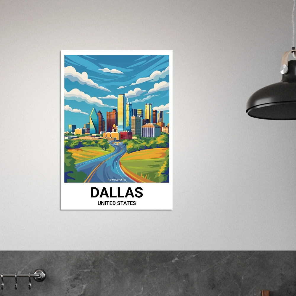 Affiche DALLAS - Image 5 of 6
