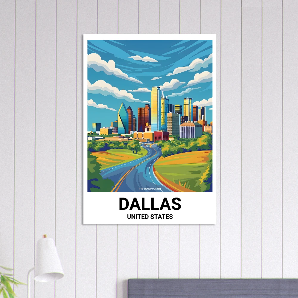 Affiche DALLAS - Image 6 of 6