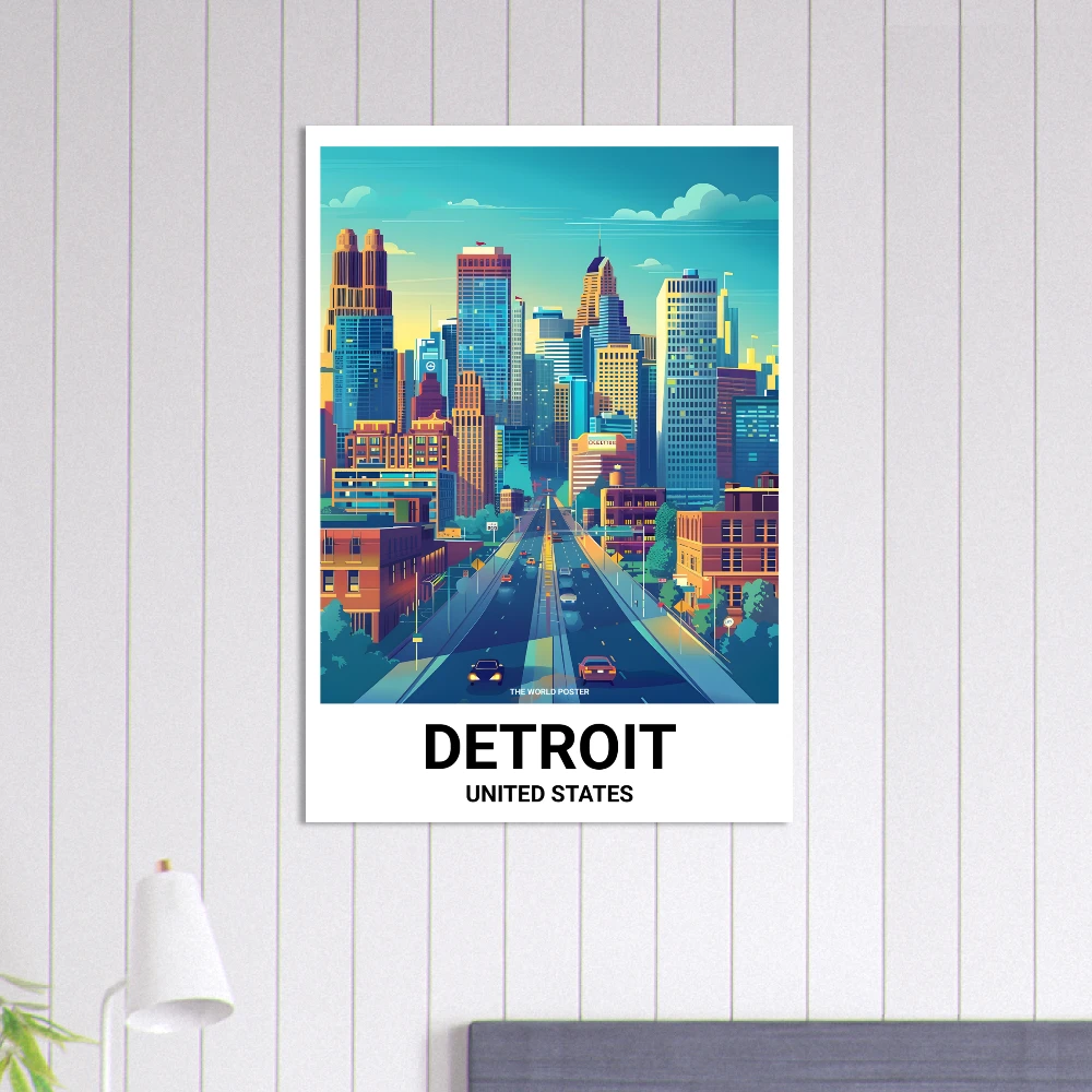 Affiche DETROIT - Image 2 of 6