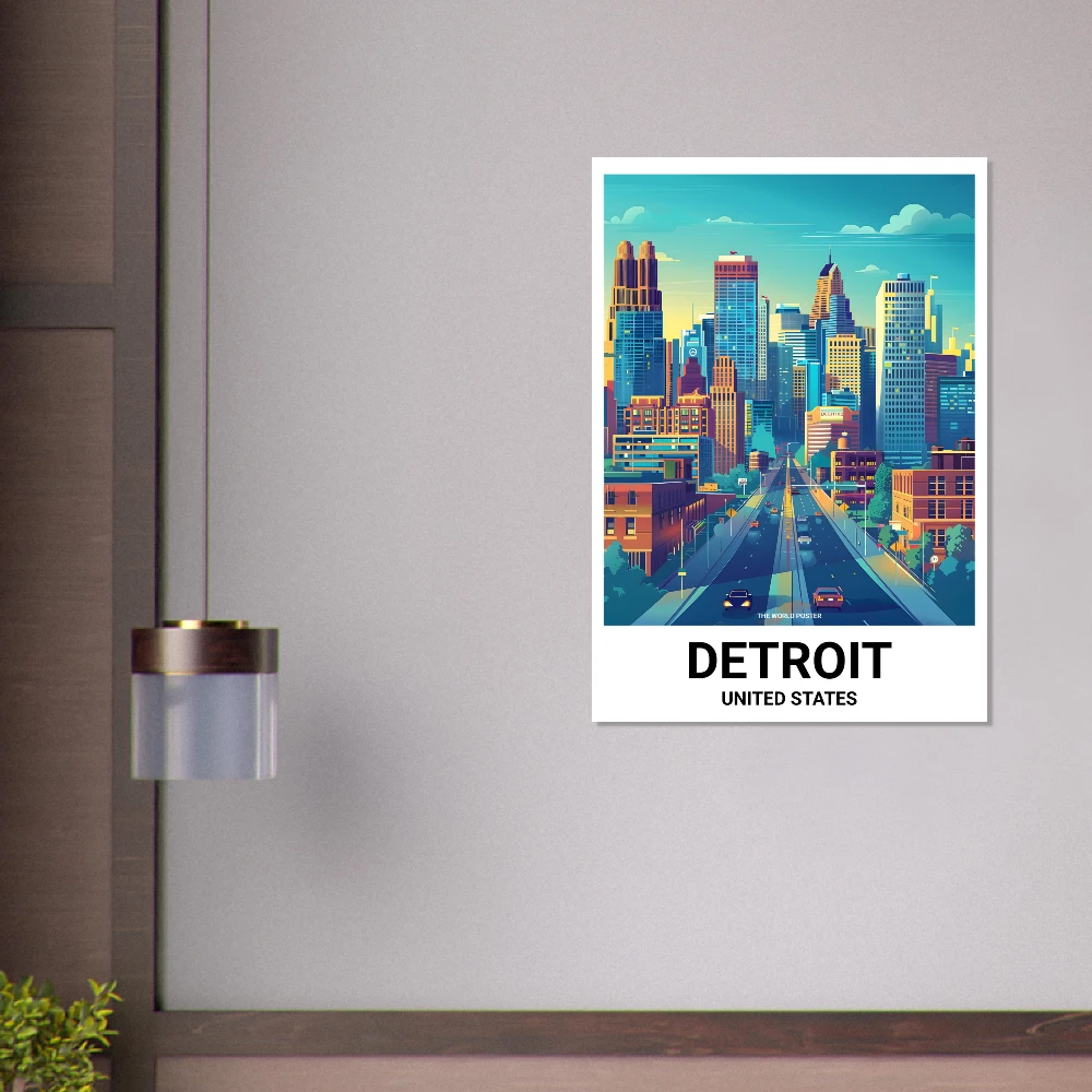 Affiche DETROIT - Image 3 of 6