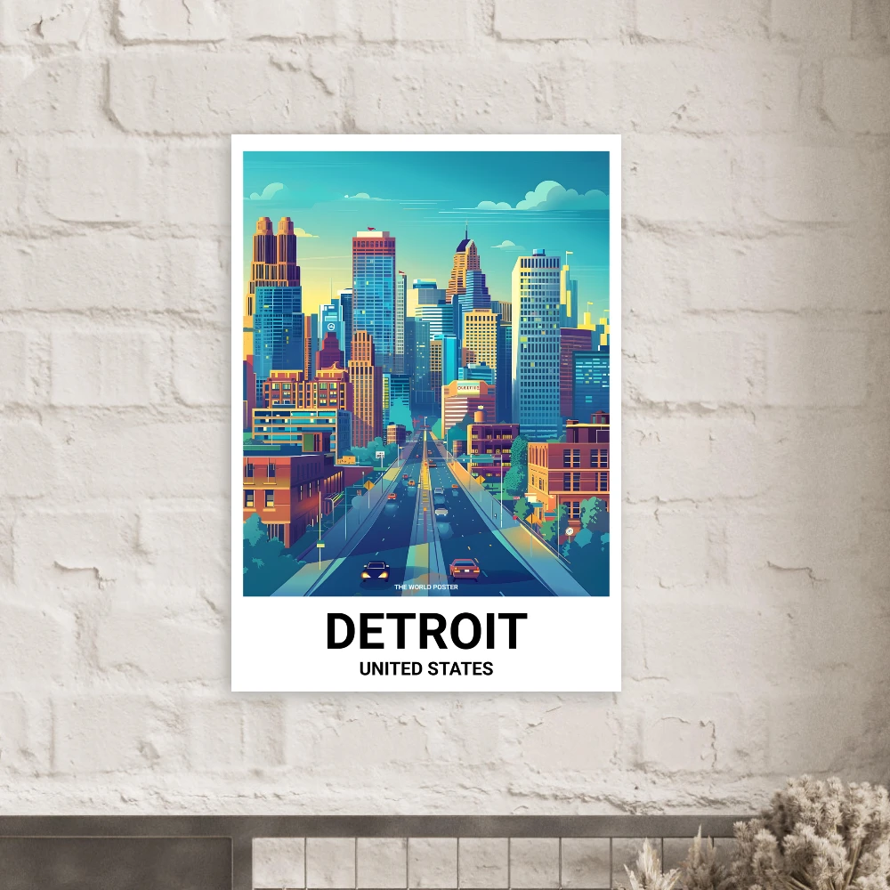 Affiche DETROIT - Image 6 of 6