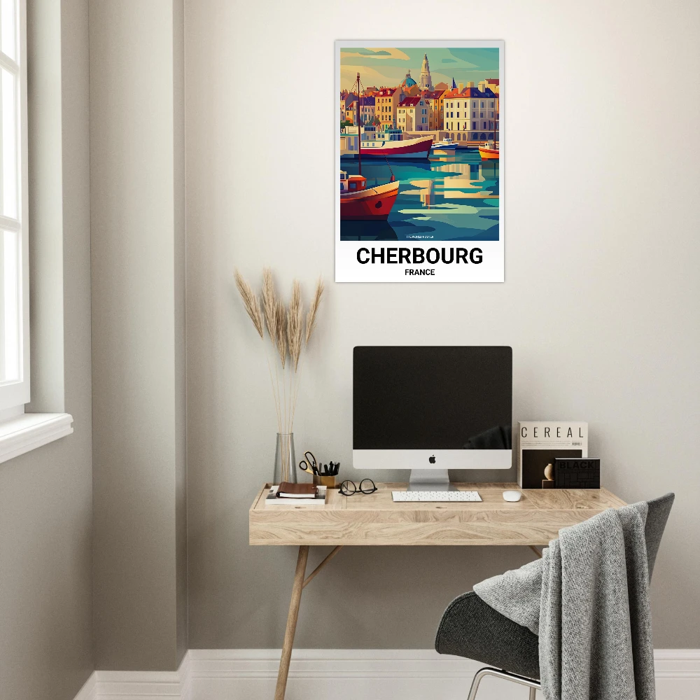Affiche CHERBOURG - Image 5 of 6