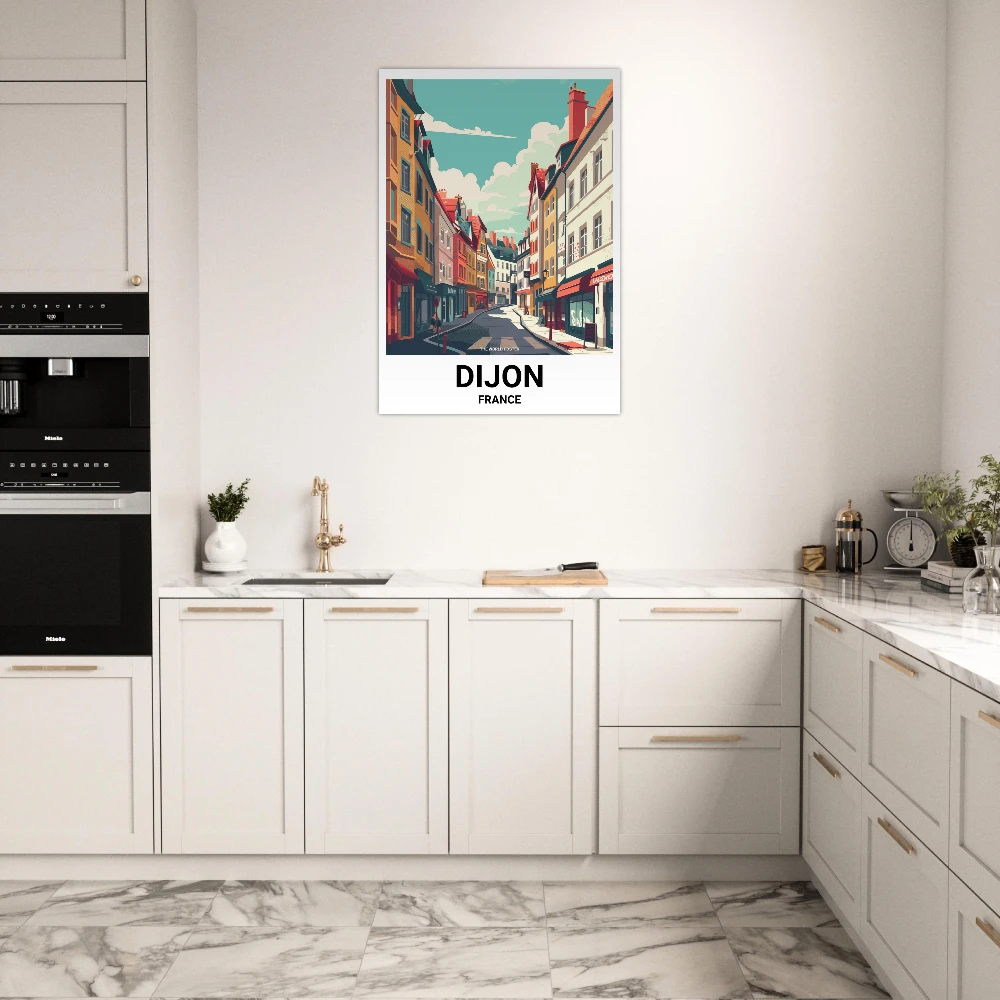 Affiche DIJON - Image 6 of 6
