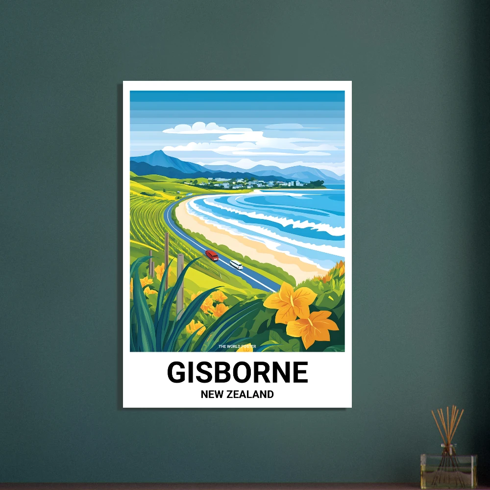 Affiche GISBORNE - Image 6 of 6