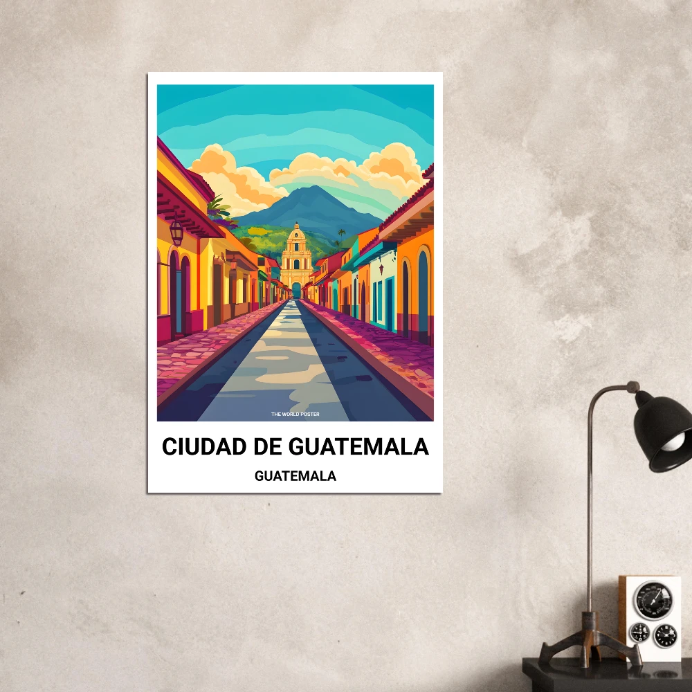 Affiche GUATEMALA CITY - Image 6 of 6
