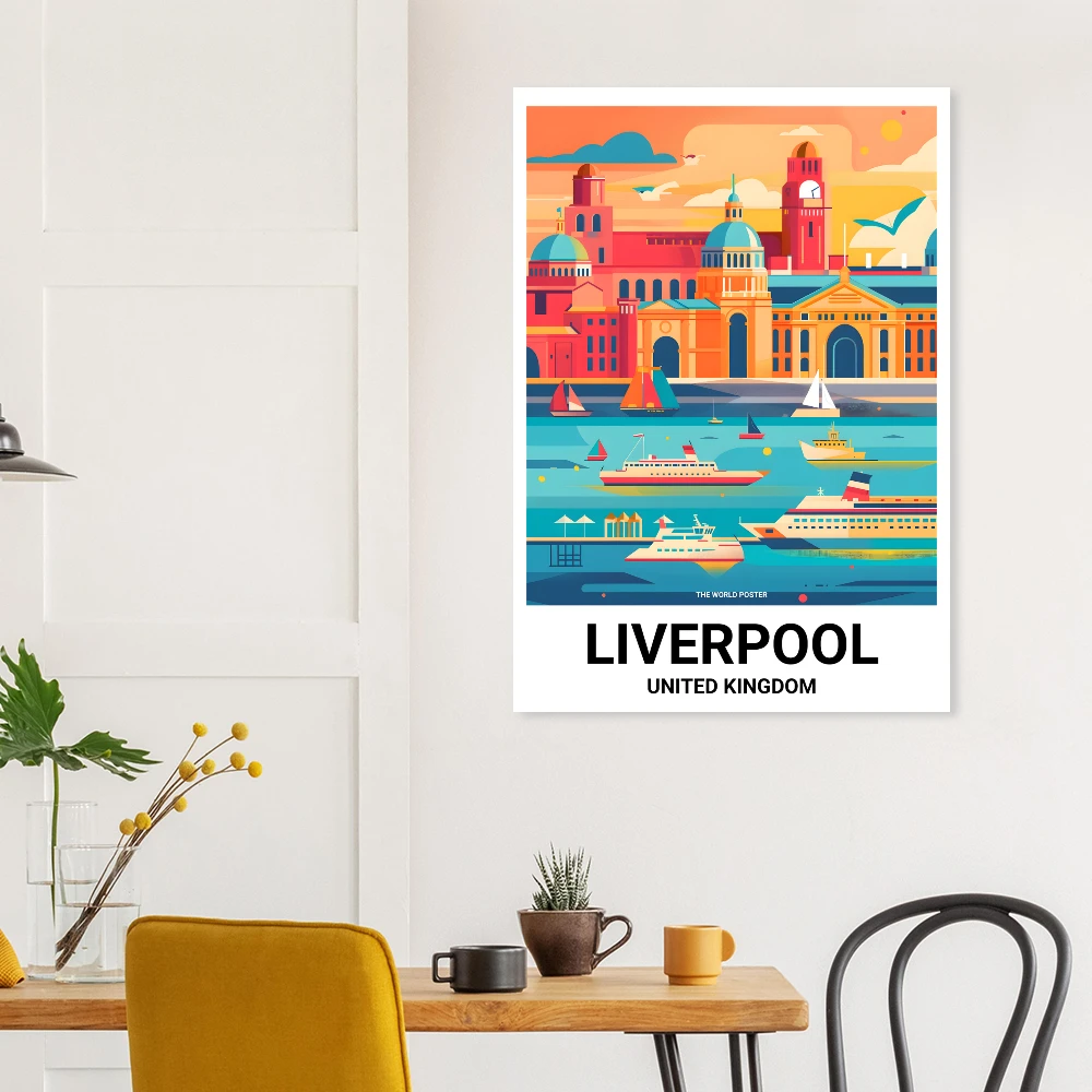 Affiche LIVERPOOL - Image 2 of 6