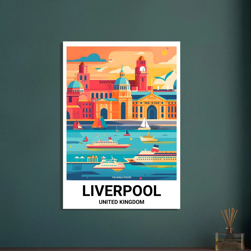 Affiche LIVERPOOL - Image 3 of 6