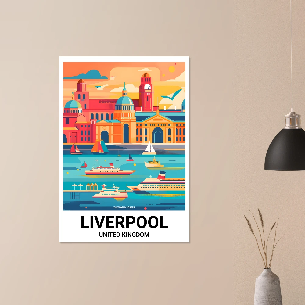 Affiche LIVERPOOL - Image 4 of 6
