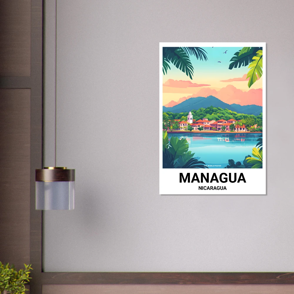 Affiche MANAGUA - Image 4 of 6