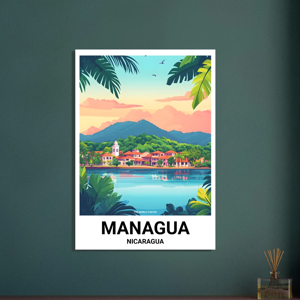 Affiche MANAGUA - Image 6 of 6