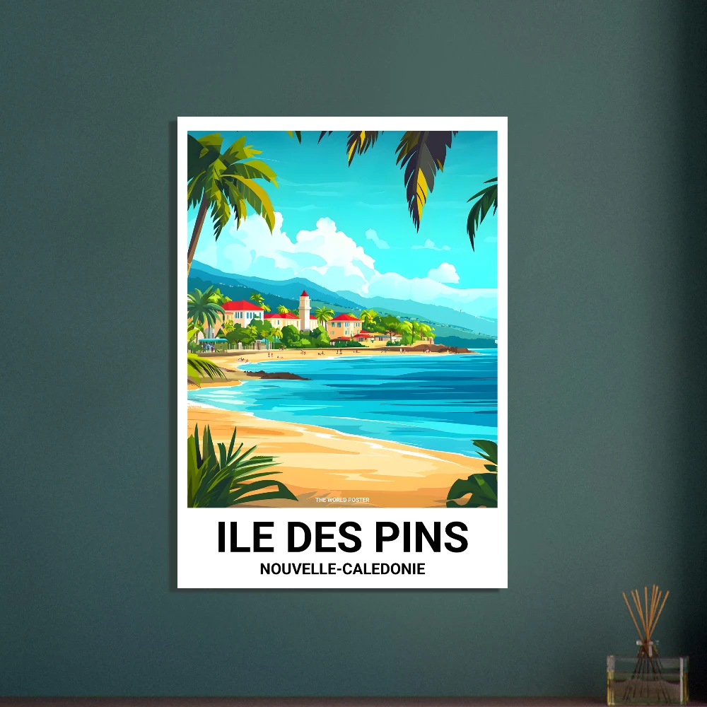 Affiche ÎLE DES PINS - Image 3 of 6